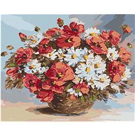 Diamondi - WOLVES AND CLOUDS IN A VASE, 40x50 cm, without frame and without canvas shut off - Diamond Painting