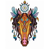 Diamondi - Diamond painting - MANDALA HORSE - Diamond Painting