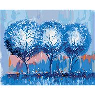 Diamondi - Diamond painting - BLUE TREES - Diamond Painting