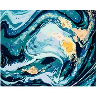 Diamondi - Diamond painting - BLUE ABSTRACT - Diamond Painting