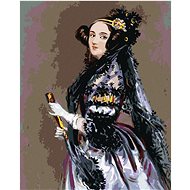 Diamondi - PORTRAIT OF ADA LOVELACE (ALFRED EDWARD CHALON), 40x50 cm, unframed and without canvas - Diamond Painting