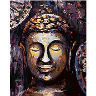 Diamondi - BUDDHA IN COLOURS, 40x50 cm, without frame and without canvas shut off - Diamond Painting