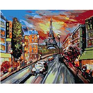 Diamondi - colourFUL PARIS, 40x50 cm, without frame and without shutting off the canvas - Diamond Painting