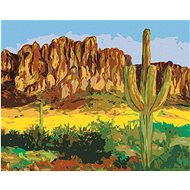 Diamondi - ARIZON POSTAL LAND, 40x50 cm, without frame and without canvas shut off - Diamond Painting