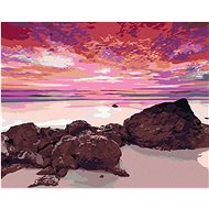 Diamondi - MARITIME LAND WITH REDS, 40x50 cm, without frame and without canvas shut off - Diamond Painting