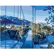 Diamondi - BRIDGE TO THE ISLAND PATMOS, 40x50 cm, without frame and without canvas shut off - Diamond Painting
