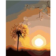 Diamondi - BIRDS AND SETTING SUN, 40x50 cm, without frame and without canvas shut off - Diamond Painting