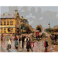 Diamondi - OUTSIDE CITY, 40x50 cm, without frame and without canvas shut off - Diamond Painting