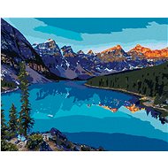 Diamondi - SEA LAKE IN BANFF NATIONAL PARK, 40x50 cm, unframed and without canvas - Diamond Painting