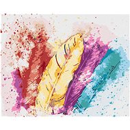 Diamondi - Diamond painting - COLOURFUL FEATHER - Diamond Painting