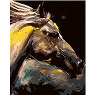 Diamondi - PORTRAIT OF A COLOUR HORSE, 40x50 cm, stretched canvas on frame - Diamond Painting