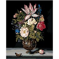Diamondi - WEST WITH FLOWERS (AMBROSIUS BOSSCHAERT), 40x50 cm, off canvas on frame - Diamond Painting