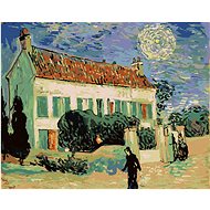 Diamondi - WHITE HOUSE AT NIGHT (VINCENT VAN GOGH), 40x50 cm, off canvas on frame - Diamond Painting