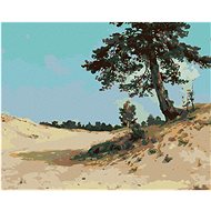 Diamondi - BOROVICE ON SAND (IVAN SHISHKIN), 40x50 cm, stretched canvas on frame - Diamond Painting