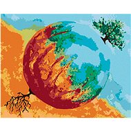 Diamondi - CHANGE OF THE SKY, 40x50 cm, without frame and without canvas shut off - Diamond Painting