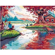Diamondi - Diamond painting - RED FOREST - Diamond Painting