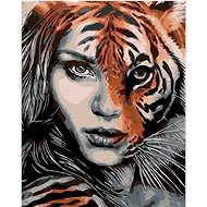 Diamondi - TYPICAL WOMAN, 40x50 cm, without frame and without canvas shut off - Diamond Painting