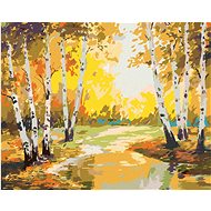 Diamondi - Diamond painting - Birches and Trail - Diamond Painting