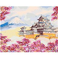 Diamondi - JAPAN CHROME COVERED WITH FLOWERS, 40x50 cm, without frame and without canvas shut off - Diamond Painting