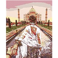 Diamondi - IN FRONT OF THE PALACE, 40x50 cm, without frame and without canvas shut off - Diamond Painting