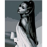 Diamondi - BEAUTY IN THE SHADOWS OF GREY, 40x50 cm, without frame and without shutting off the canva - Diamond Painting