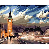 Diamondi - SUMMRAK NAD LONDON, 40x50 cm, without frame and without canvas shut off - Diamond Painting