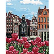 Diamondi - TULIPANS IN AMSTERDAM II, 40x50 cm, off canvas on frame - Diamond Painting