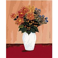 Diamondi - FLOWER CUPPET (HENRI ROUSSEAU), 40x50 cm, without frame and without canvas shut off - Diamond Painting