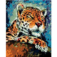Diamondi - Diamond painting - LURKING GEPARD, 40x50 cm, Off canvas on frame - Diamond Painting