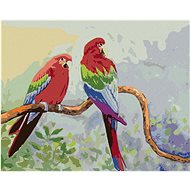 Diamondi - colourFUL PAPERS ON THE TOWER, 40x50 cm, off canvas on frame - Diamond Painting