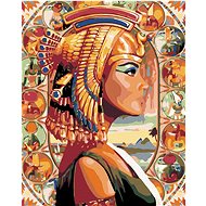 Diamondi - QUEEN OF EGYPT, 40x50 cm, stretched canvas on frame - Diamond Painting