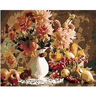 Diamondi - FLOWERS IN A VASE, 40x50 cm, unframed and without canvas shut off - Diamond Painting