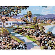 Diamondi - PATH TO HOME, 40x50 cm, stretched canvas on frame - Diamond Painting
