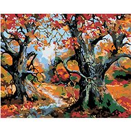 Diamondi - TREES AND AUTUMN LANDSCAPES, 40x50 cm, without frame and without canvas shut off - Diamond Painting