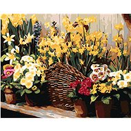 Diamondi - LOTS OF FLOWERS, 40x50 cm, without frame and without canvas shut off - Diamond Painting