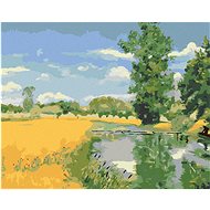 Diamondi - A RIVER RUNNING THROUGH THE COUNTRY IN THE AGE OF GLASS (H. A. BRENDEKILDE), 40x50 cm, un - Diamond Painting