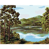 Diamondi - Diamond painting - MOUNTAIN LAKE - Diamond Painting