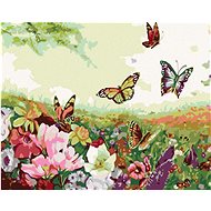 Diamondi - Diamond painting - A FIELD FULL OF MOTELS, 40x50 cm, without frame and without canvas shu - Diamond Painting