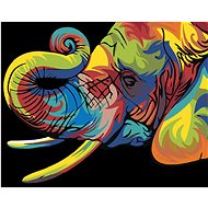 Diamondi - Diamond painting - COLOURful elephant I - Diamond Painting