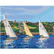 Diamondi - CANVAS IN WAVES, 40x50 cm, stretched canvas on frame - Diamond Painting