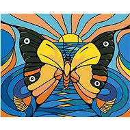 Diamondi - MOVING ILLUSION WITH FISH AND TUCAN, 40x50 cm, stretched canvas on frame - Diamond Painting