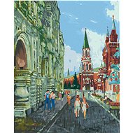 Diamondi - SUMMER IN MOSCOW, 40x50 cm, stretched canvas on frame - Diamond Painting