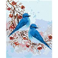 Diamondi - Diamond painting - TWO BLUE DUCKS - Diamond Painting