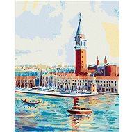 Diamondi - ISLAND OF SAN GIORGIO IN VENICE, 40x50 cm, without frame and without canvas shut off - Diamond Painting