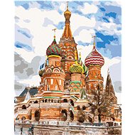 Diamondi - SAINT BASIL'S CATHEDRAL IN MOSCOW, 40x50 cm, unframed and without canvas - Diamond Painting