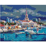 Diamondi - SCENE IN THE SOUL, 40x50 cm, stretched canvas on frame - Diamond Painting