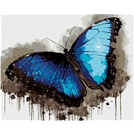 Diamondi - Diamond Painting - BLUE and BLACK MOTION, 40x50 cm, without frame and without canvas shut - Diamond Painting