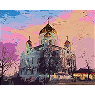 Diamondi - THE CATHEDRAL OF CHRIST THE SAVIOUR IN MOSCOW, 40x50 cm, without frame and without canvas - Diamond Painting