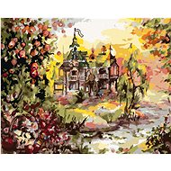 Diamondi - COSTUMED HOUSE, 40x50 cm, without frame and without shutting off the canvas - Diamond Painting