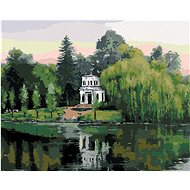 Diamondi - PARK SOFIYIVKA NA UKRAJINĚ, 40x50 cm, stretched canvas on frame - Diamond Painting